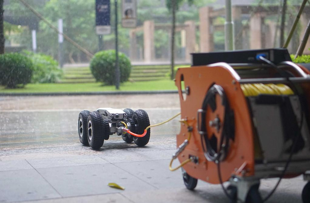 285积善管道检测机器人